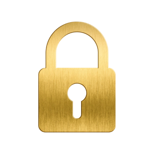 Padlock icon symbolising how comfort can feel safe but slowly keeps you trapped from living fully.