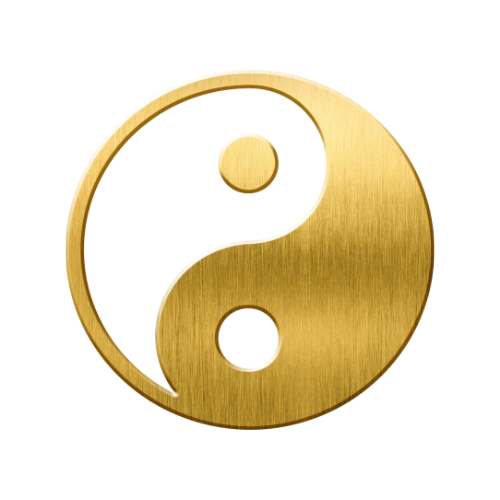 Yin and yang symbol showing the balance lost through comparison and the peace found in returning to your own path. How (Not To) Begin Your Dream Life.